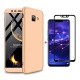 FHXD Compatible avec Les Coque Huawei Honor 7A/Y6 2018 Anti-Choc 360° Cover Case Protection Ultra Fin Anti-Rayures 3 en 1 Pro