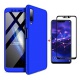 FHXD Compatible avec Les Coque Huawei Honor 7A/Y6 2018 Anti-Choc 360° Cover Case Protection Ultra Fin Anti-Rayures 3 en 1 Pro