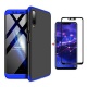 FHXD Compatible avec Les Coque Huawei Honor 7A/Y6 2018 Anti-Choc 360° Cover Case Protection Ultra Fin Anti-Rayures 3 en 1 Pro