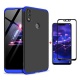 FHXD Compatible avec Les Coque Huawei Honor 7A/Y6 2018 Anti-Choc 360° Cover Case Protection Ultra Fin Anti-Rayures 3 en 1 Pro