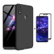 FHXD Compatible avec Les Coque Huawei Honor 7A/Y6 2018 Anti-Choc 360° Cover Case Protection Ultra Fin Anti-Rayures 3 en 1 Pro