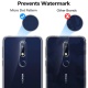 Peakally Coque Nokia 7.1, Ultra Fine TPU Silicone Transparent Souple Housse Etui Coque pour Nokia 7.1, Adhérence Parfaite/Ant