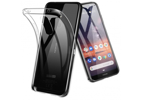 TopACE Coque pour Nokia 3.2, Etui en TPU Souple et Transparente Housse pour Nokia 3.2  Transparent 