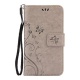 Ukayfe Etui de Protection PU Cuir Coque Relief Motif Folio Bookstyle Housse à Rabat Portefeuille Swag Coquille Couverture Sil