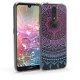 kwmobile Coque Nokia 4.2  2019  - Coque pour Nokia 4.2  2019  - Housse de téléphone en Silicone Noir-Multicolore-Transparent