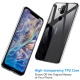 Peakally Coque Nokia 8.1, Ultra Fine TPU Silicone Transparent Souple Housse Etui Coque pour Nokia 8.1, Adhérence Parfaite/Ant