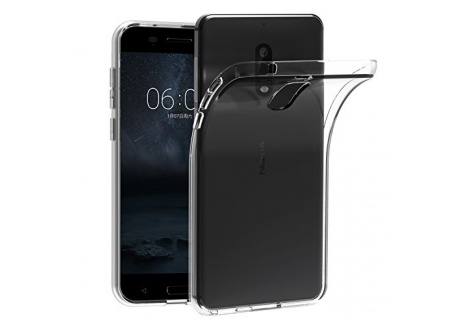 iVoler Coque pour Nokia 6 2017, [Ultra Transparente Silicone en Gel TPU Souple] Housse Etui Coque de Protection avec Absorpti