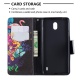 Tosim Coque Nokia 1Plus Cuir PU Etui Flip Case Housse Portefeuille avec Porte Carte Support et Fermeture Magnétique pour Noki