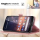 Ferilinso Coque pour Nokia 3.2 2019, Housse Elegant Retro Cuir Coque avec ID Carte de crédit Slot Holder Flip Cover Stand Hou