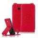 EMAXELERS Nokia Lumia 630 Coque Etui PU Cuir Portefeuille Bling Cristall Clover Papillon Coque Housse Swag Coquille Couvertur