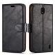 Case Collection Étui de Style Portefeuille avec Rabat pour Coque Nokia 1 Plus  5,45"  en Cuir de première qualité avec emplac