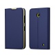 Cadorabo Coque pour Nokia Lumia 630/635 en Classy Noir - Housse Protection avec Fermoire Magnétique, Stand Horizontal et Fent
