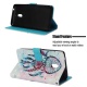 Coque pour Nokia 2.1  2018 , Etui 3D Multifonctionnel Cuir PU+TPU Silicone Carte Support Portefeuille Coloré Magnétique Houss