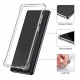 LJSM Coque + Verre trempé pour Nokia 1 Plus  5.45"  - Ultra Mince Cristal Limpide Étui de Protection Absorption de Choc avec 