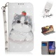 Lotuslnn Coque Nokia 2.2, Mode Créatif Effet 3D Modèle Désign TPU Silicone Souple Portefeuille Phone Case pour Nokia 2.2-Chat