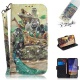 Lotuslnn Coque Nokia 2.2, Mode Créatif Effet 3D Modèle Désign TPU Silicone Souple Portefeuille Phone Case pour Nokia 2.2-Chat