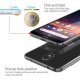 Coque Nokia 3.2,Souple Transparent Silicone TPU Housse Étui de Protection pour Nokia 3.2  6,2"  avec Deux Verre trempé écran 