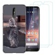 Coque Nokia 3.2,Souple Transparent Silicone TPU Housse Étui de Protection pour Nokia 3.2  6,2"  avec Deux Verre trempé écran 