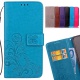 LEMORRY Etui pour Nokia 3.1 Etui Cuir Portefeuille Pochette Gaufrage Mince Housse Protecteur Magnétique Fente-Carte Soft Sili