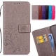 LEMORRY Etui pour Nokia 3.1 Etui Cuir Portefeuille Pochette Gaufrage Mince Housse Protecteur Magnétique Fente-Carte Soft Sili