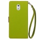 Nokia 3 Coque ,MAGQI PU Cuir Flip Wallet Étui [Retro Bicolore Design ] avec Stand Fonction Fente pour Carte Anti-Rayures 360°