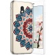 Compatible avec Nokia 3 Coque en Silicone Transparente Motif Mandala Fleur Jolie Housse de téléphone Gel TPU Souple Ultra Min