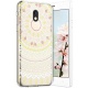 Compatible avec Nokia 3 Coque en Silicone Transparente Motif Mandala Fleur Jolie Housse de téléphone Gel TPU Souple Ultra Min