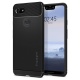 Spigen Coque Google Pixel 3 XL [Rugged Armor] Anti-Choc, Résistante, Souple, Fibre de Carbone, Air Cushion [Noir] Coque Etui 