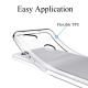 LK Coque pour Google Pixel 3a, Souple Flexible Silicone Gel Housse TPU Case Cover avec Verre Trempé Protection écran[1 Pièces