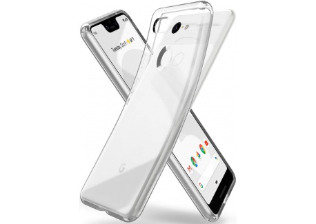 Spigen Coque Google Pixel 3 XL [Liquid Crystal] [Transparente Souple Flexible] Coque Résistante, Anti Rayure, Coque Etui Hous