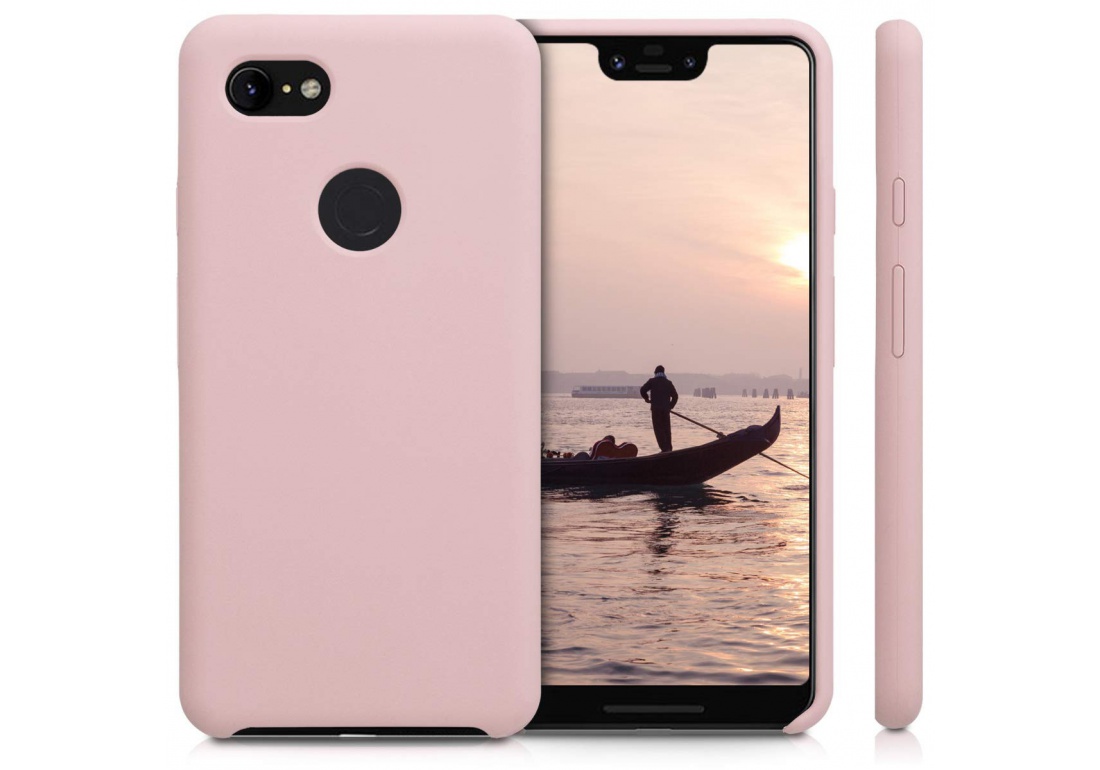 Coque Souple TPU Pour Google Pixel 6a - Housse Protection Antichoc, Design Métallisé Lavande - Kwmobile