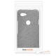 kwmobile Coque Google Pixel 3a - Coque pour Google Pixel 3a - Housse de Protection en Tissu Textile Gris Clair