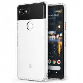 Ringke Coque Google Pixel 2 XL, [Fusion] Bumper en TPU avec Dos Crystal Transparent [Protection Contre Les Chutes/Technologie