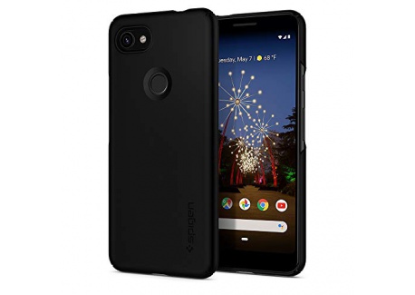 Spigen Coque Pixel 3a, Coque Google Pixel 3a [Thin Fit] Adhérence Parfaite, Ultra Léger, Anti-Rayures, Fini Mat, Etui Housse 