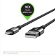 Belkin - Câble Lightning Premium Haute-Résistance (Kevlar) Charge/Synchro pour iPhone, iPad et iPod - 1,2m - Noir (Certifié Appl