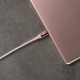 Belkin - Câble Lightning Premium Haute-Résistance (Kevlar) Charge/Synchro pour iPhone, iPad et iPod - 1,2m - Or rose (Certifié A