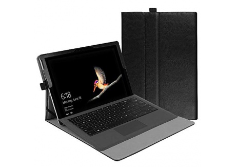 FINTIE Housse Microsoft Surface Go - Folio Coque Cover Case de Protection en Cuir PU avec Fermeture Magnétique pour Microsoft