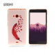 AllDo Coque Microsoft Nokia Lumia 640 Housse Protection Etui Souple Flexible Coque TPU Silicone Soft Case Cas Motif Original 