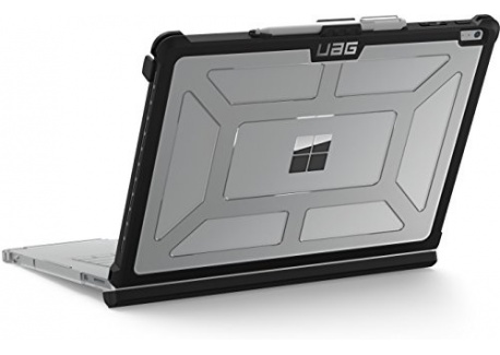 Urban Armor Gear Etui avec Norme Militaire américaine Coque Case Cover pour Microsoft Surface Go - Transparente [Porte Stylet