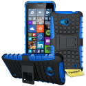 FoneExpert® Microsoft Lumia 640 - Etui Housse Coque Shockproof Robuste Impact Armure Hybride Béquille Cover pour Microsoft Lu