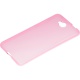 PhoneNatic Coque en Silicone Compatible avec Microsoft Lumia 650 - Transparent Rose - Cover Cubierta + Films de Protection