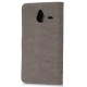 Microsoft Nokia Lumia 640XL Etui Cuir-Etui à Rabat Portefeuille de Carte Slots Support Case Cover Housse-ZSTVIVA [Style dImp