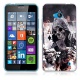 Fubaoda Coque Nokia Microsoft Lumia 640, Belle et Romantique série Paysage Étui TPU Silicone élégant et Sobre pour Nokia Micr