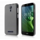 XEPTIO Acer Liquid Zest Plus 4G - Coque Protection arrière clipsable Grise Smartphone - Accessoires Pochette Exceptional Case