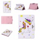 JIan Ying 10.1 Universel Tablette Housse- Cuir Support Folio Cover Magic Leather Protector pour Accueillir tous les 10.1&10 T