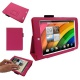 TECHGEAR® Acer Iconia Tab 10  Modèl A3-A20, A3-A21  Housse Folio en Cuir PU avec Support de Positionnement pour Tablette 10.1