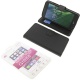foto-kontor Housse pour Acer Liquid Zest Plus Style Livre Bleu Coque de Protection Portefeuille