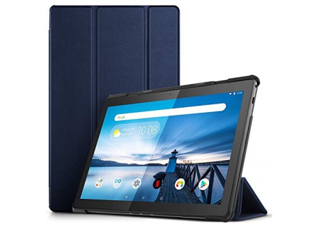 IVSO Coque Etui Housse pour Lenovo Tab M10, Slim Smart Cover Housse de Protection avec Support Fonction pour Lenovo Tab M10 1