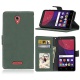 Coffeetreehouse Coque pour Lenovo Vibe C2, Givré Couleur Unie Coque/Housse/Case/PU Leather Coque Flip Magnétique Portefeuille
