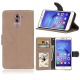Coffeetreehouse Coque pour Lenovo Vibe C2, Givré Couleur Unie Coque/Housse/Case/PU Leather Coque Flip Magnétique Portefeuille